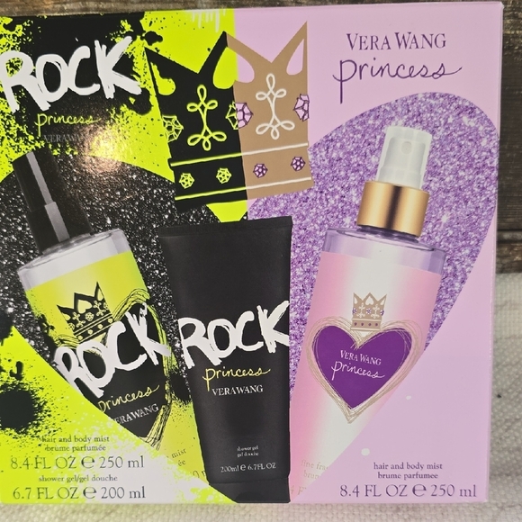 Vera Wang Rock Princess Hair and Body Mist Set - NIB - Picture 1 of 1